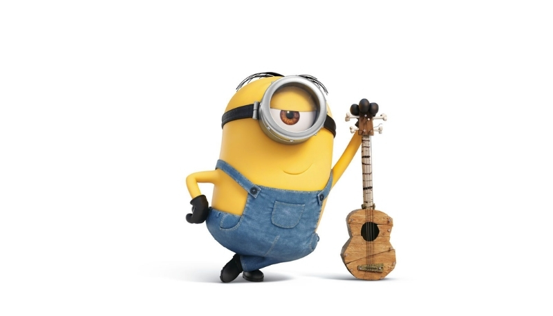 Ảnh nền Minions Stuart ngốc nghếch, vui nhộn