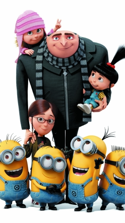 Nền Minions dễ thương, 4K năm 2010