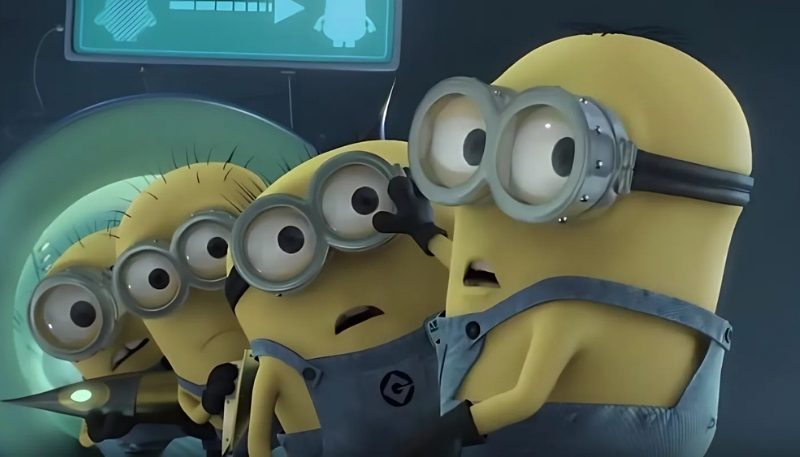 Nền Minions tươi cười, ngộ nghĩnh cho máy tính