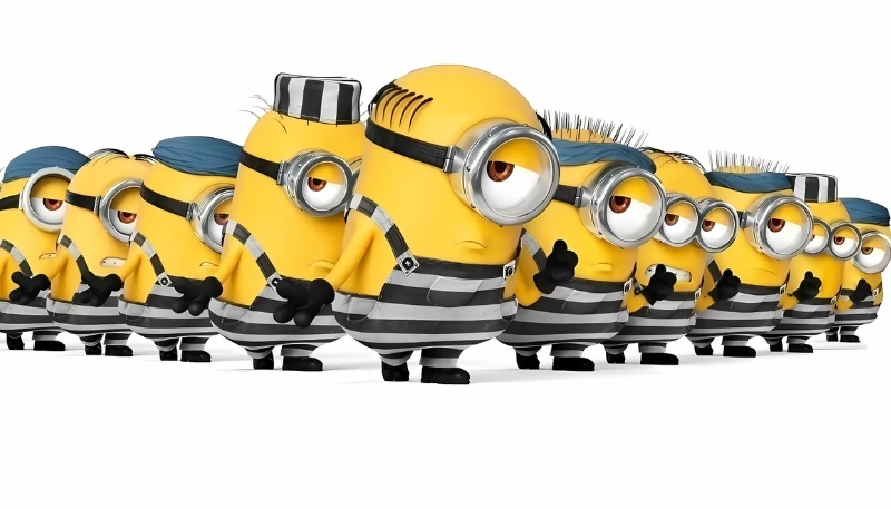 Nền Minions tươi cười, đẹp mắt cho điện thoại