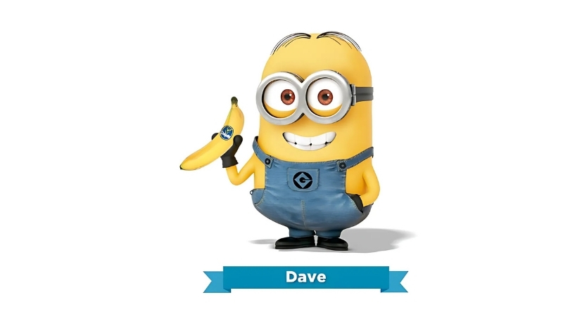 Ảnh nền Minions Dave ngốc nghếch, full HD