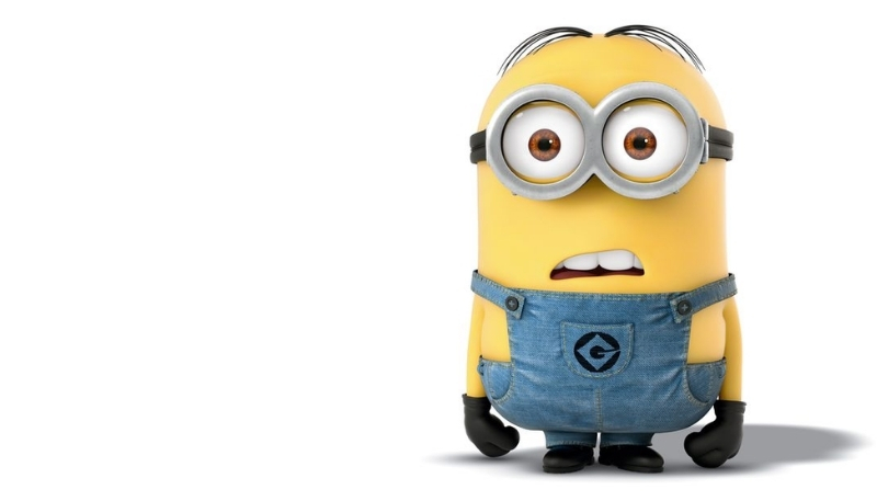 Hình Minions Dave dễ thương cho máy tính