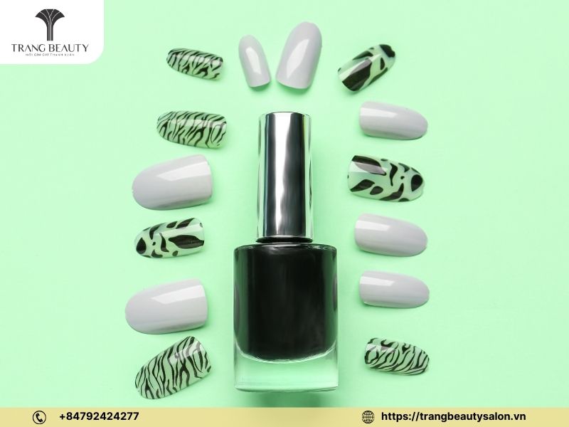 Nên chọn màu xanh bơ phù hợp với kiểu móng nào?