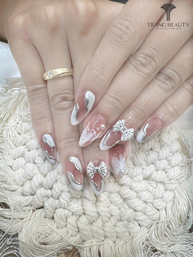 Họa tiết 3D được nhiều nàng dâu lựa chọn