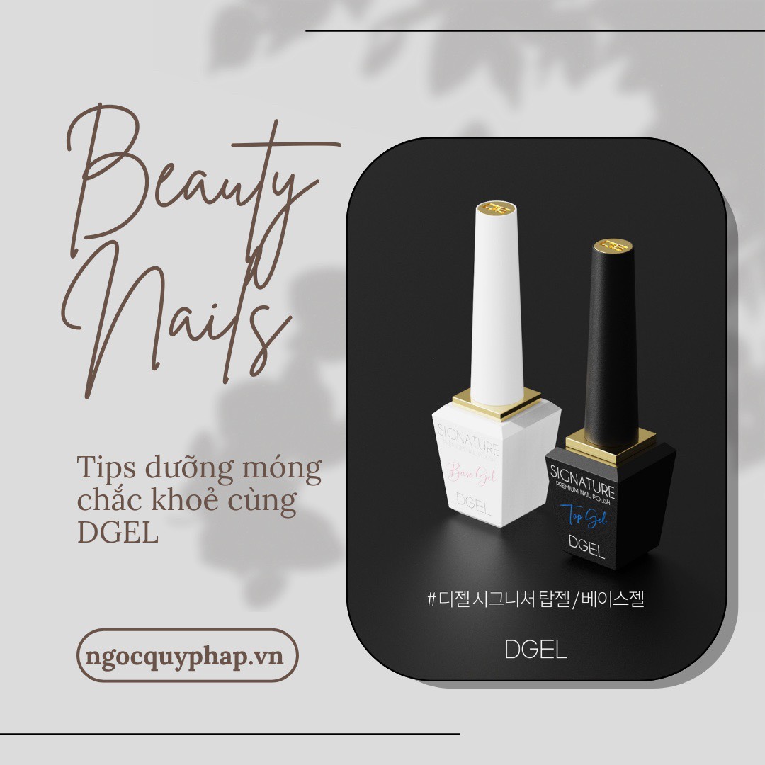 Làm móng kỹ lưỡng trước khi vẽ móng