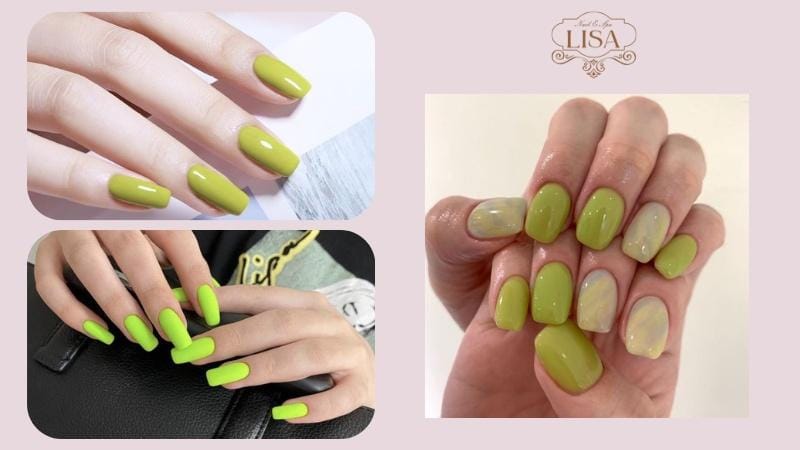 Nail xanh bơ hợp với da, móng nào?