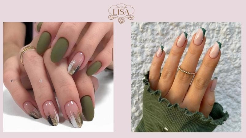 Nail Xanh Bơ Ombre - Hình Ảnh Đầy Mới Lạ