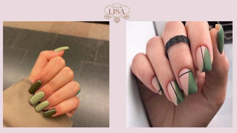 Nail Xanh Bơ Sơn Nửa - Sự Đơn Giản Thú Vị