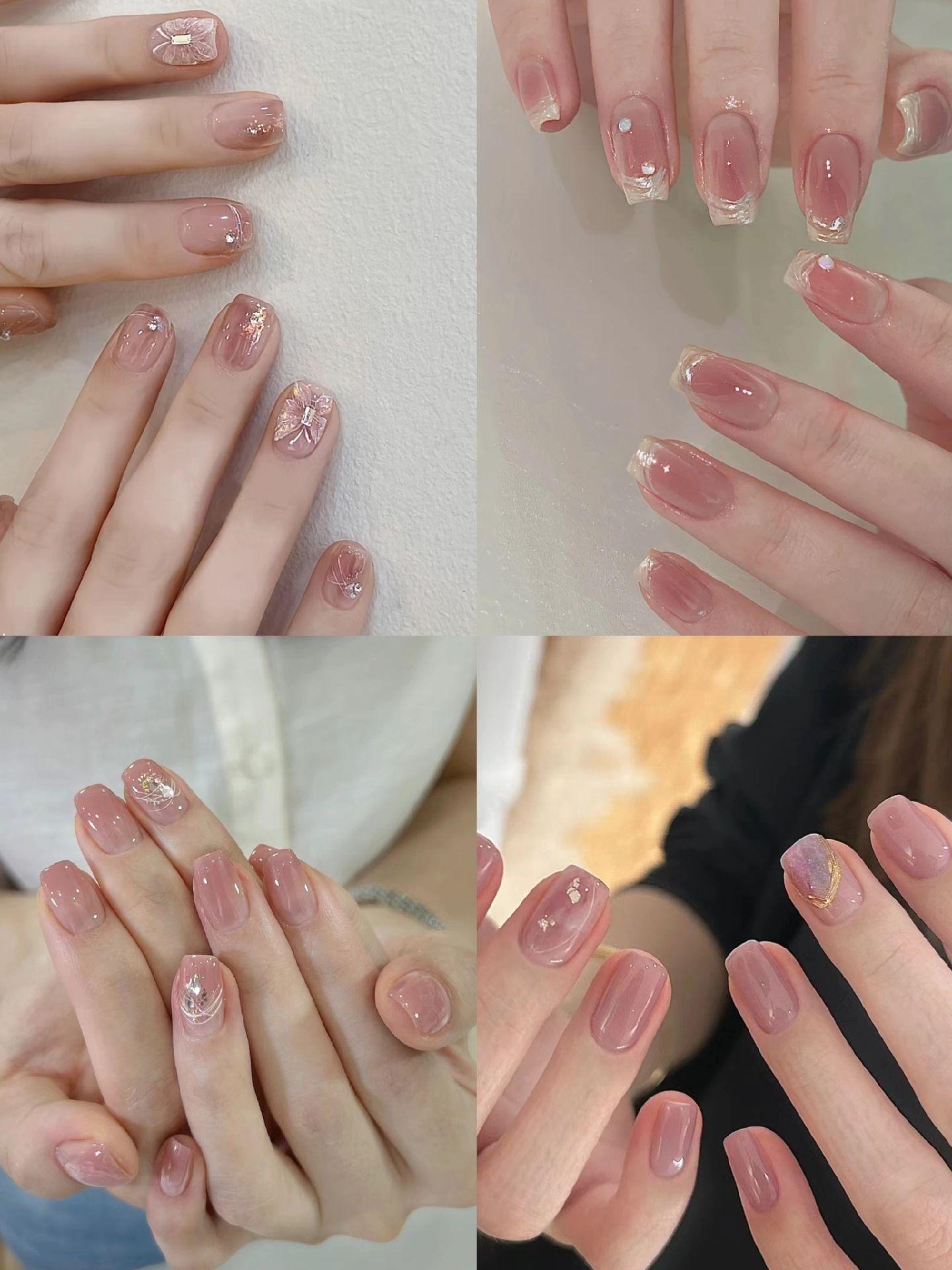 Nail vuông dành cho móng ngắn