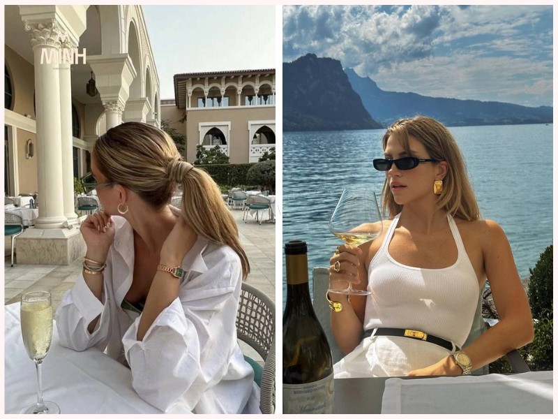 Nail thạch màu đỏ