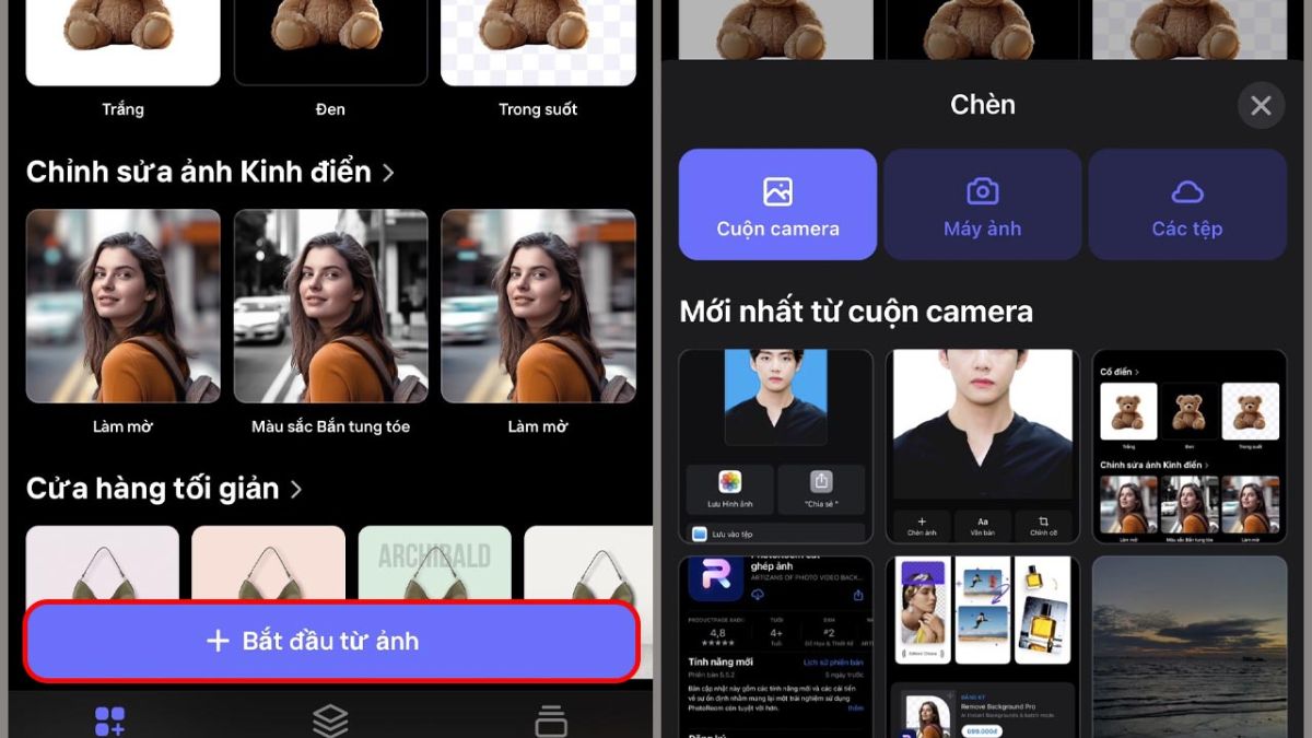 Cách ghép nền xanh, trắng ảnh thẻ online miễn phí tại nhà