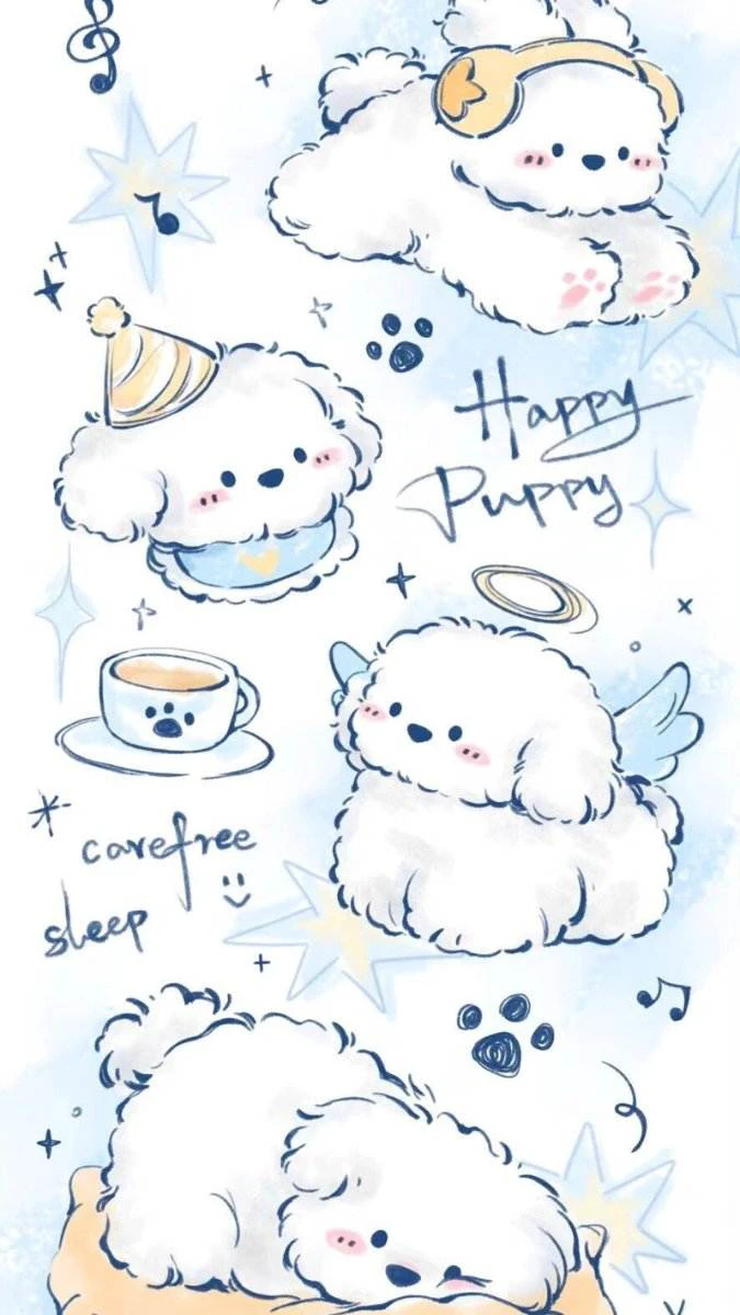 Những chú cún con dễ thương