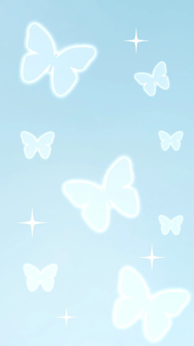 Hình nền con bướm màu xanh dương