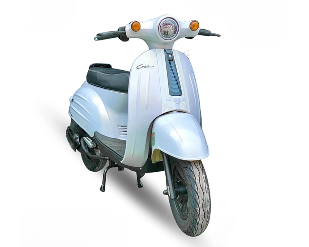 Xe ga 50cc Crea DVMOTOR - mẫu xe ga 50cc xinh xắn sở hữu thiết kế hoài cổ retro kết hợp trẻ trung hiện đại