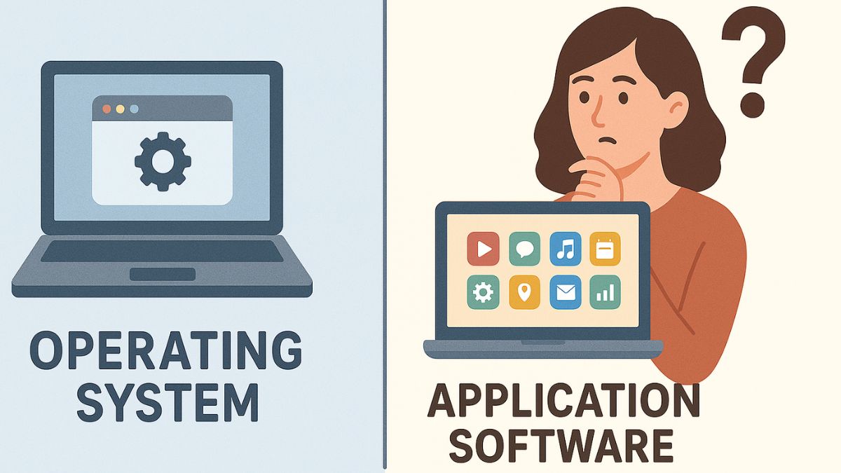 Phân biệt hệ điều hành và phần mềm ứng dụng dễ hiểu