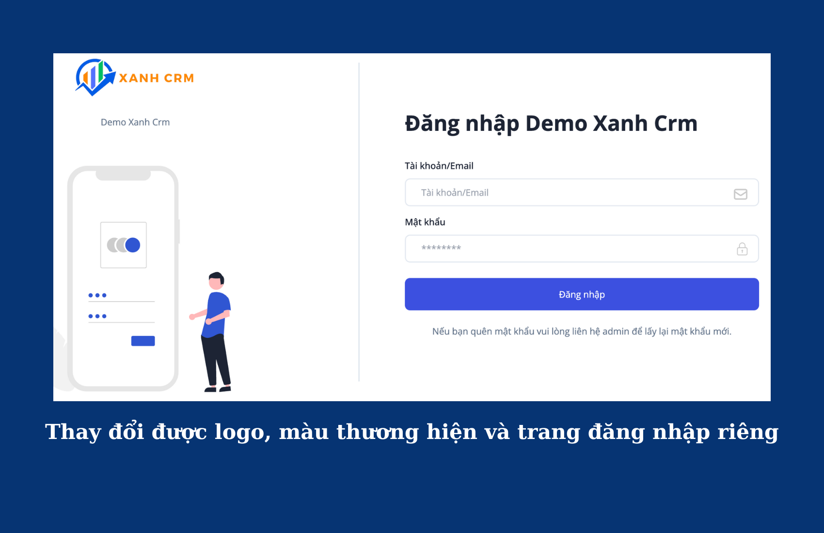 Đăng nhập hệ thống Xanh Meeting