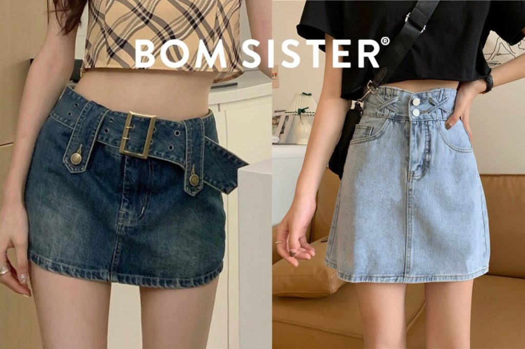 Chân váy jean dáng ngắn
