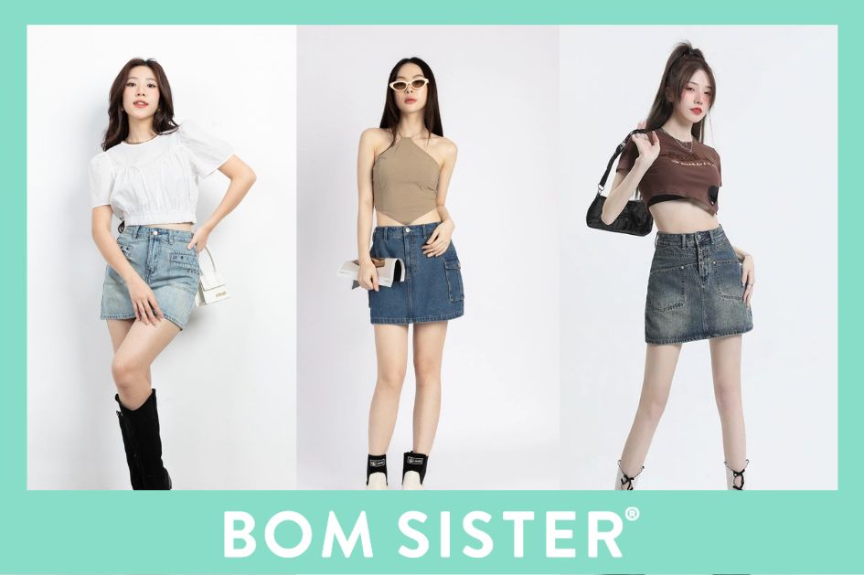 Chân váy Jean ngắn phối với áo gì nổi bật, thu hút nhất? Gợi ý 1001+ cách phối đồ với chân váy Jean dáng ngắn
