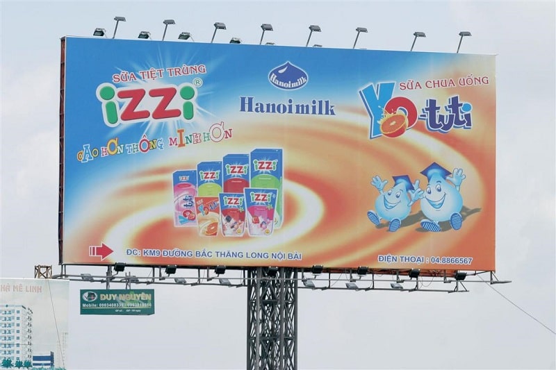 Poster đồ ăn lớn