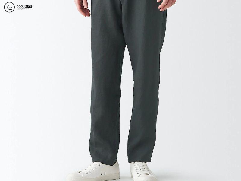 Quần đũi nam French Linen cao cấp Muji