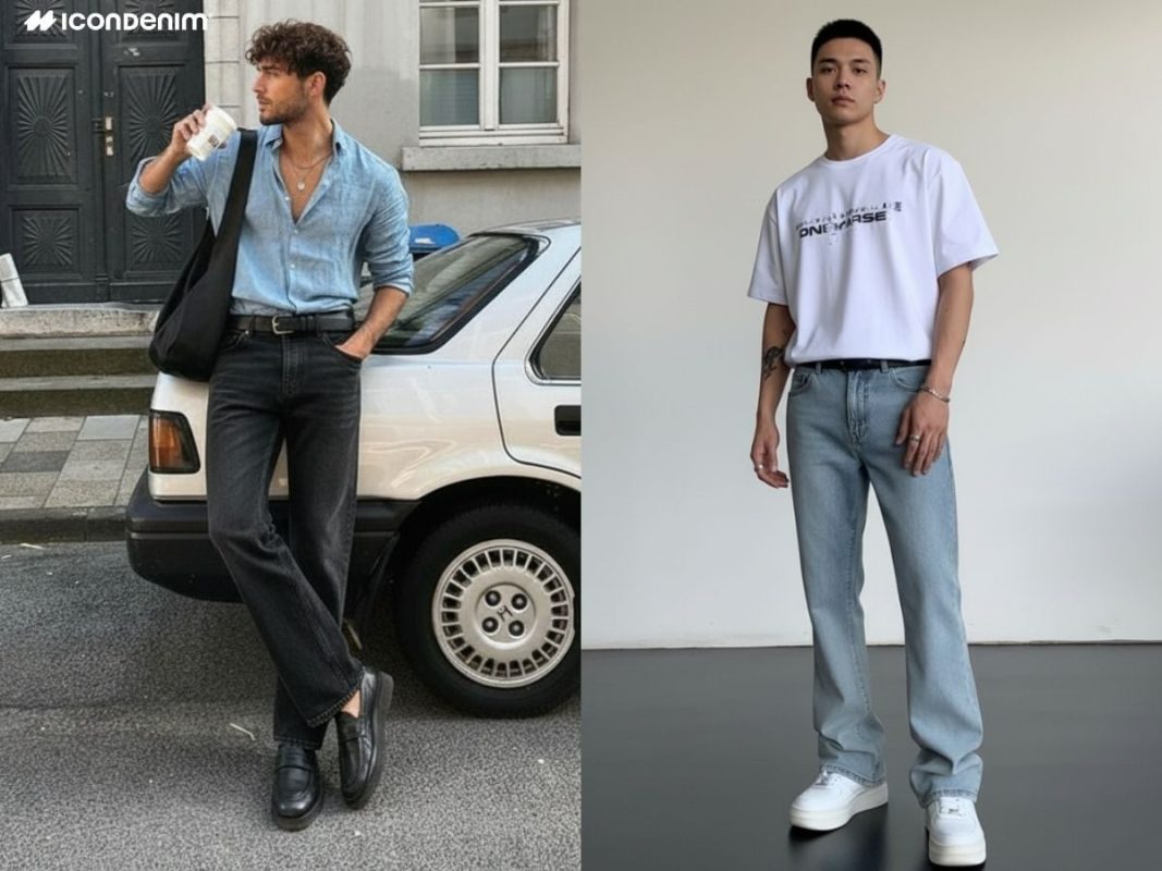 Quần Jeans ống loe phối với áo gì? 20 cách mix đồ quần ống loe cực đẹp