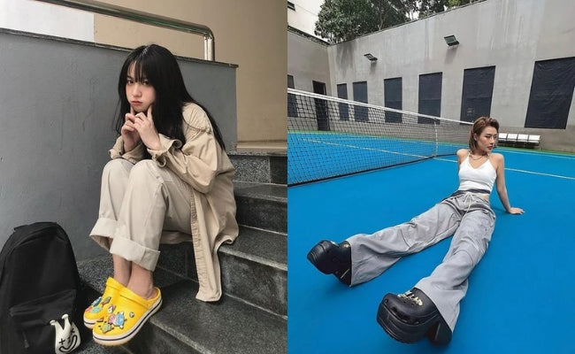 Quần ống rộng phối với giày gì trending 2024?