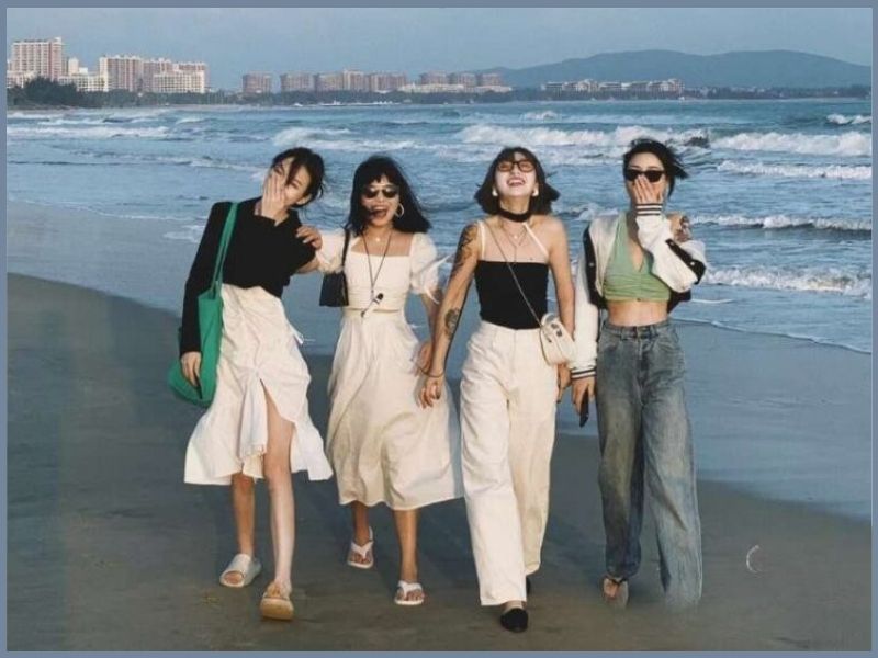 cách tạo dáng chụp ảnh biển đẹp