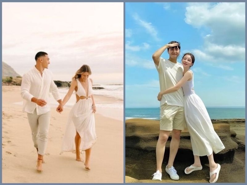 cách tạo dáng chụp ảnh bãi biển