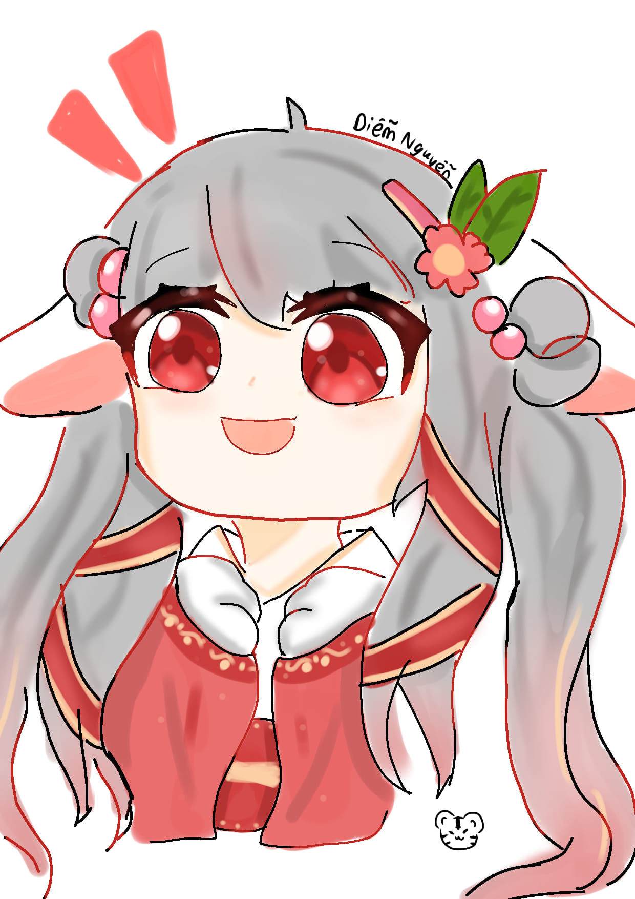 Ảnh Sammy Đào cute lan tỏa năng lượng tích cực ngọt ngào