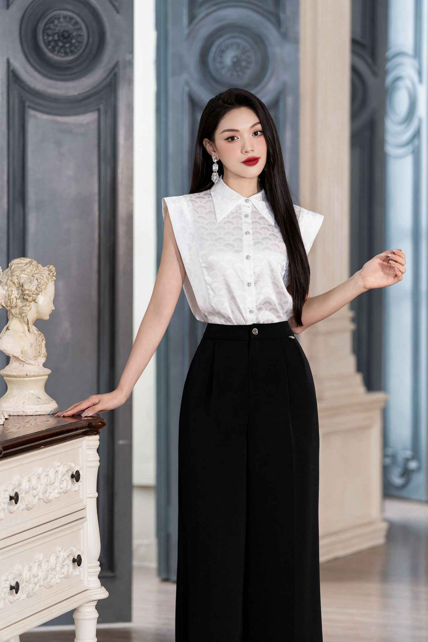 áo sơ mi nữ tay cánh dơi