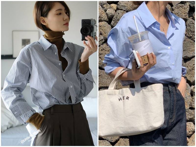 áo sơ mi nữ tay phồng