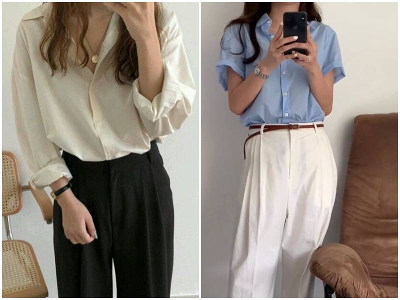 áo sơ mi quần âu