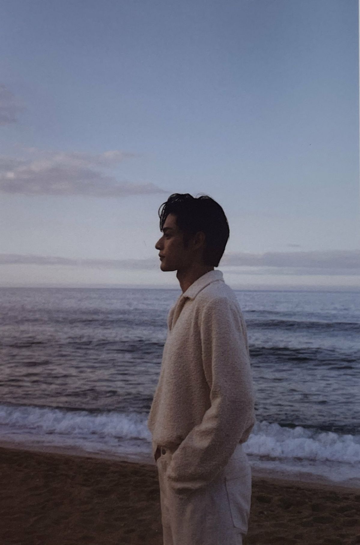 Chụp ngược sáng khi hoàng hôn buông