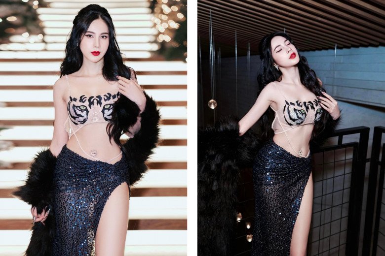 Sở hữu hình thể quyến rũ với vòng eo thon gọn cùng cặp đào nóng bỏng, mỗi lần xuất hiện trước công chúng, Thuỷ Tiên luôn khéo chọn những trang phục khoe dáng triệt để.