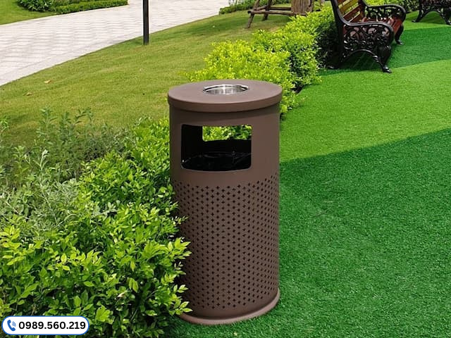 thung rac ngoai troi 13