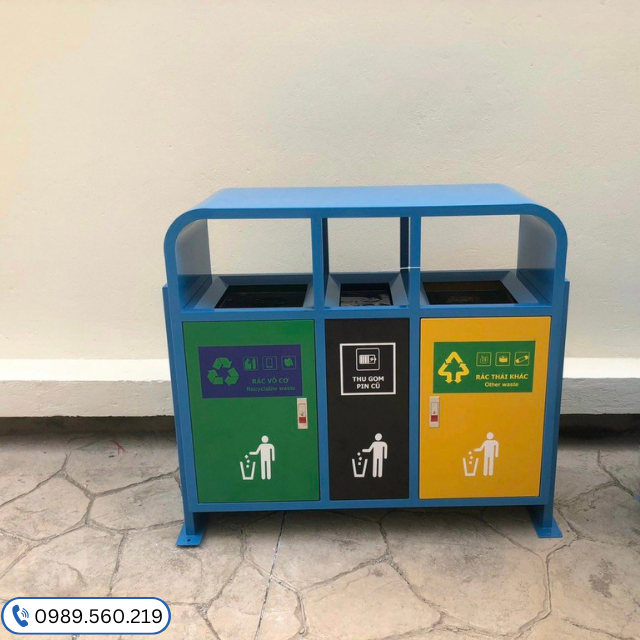 thung rac ngoai troi 2