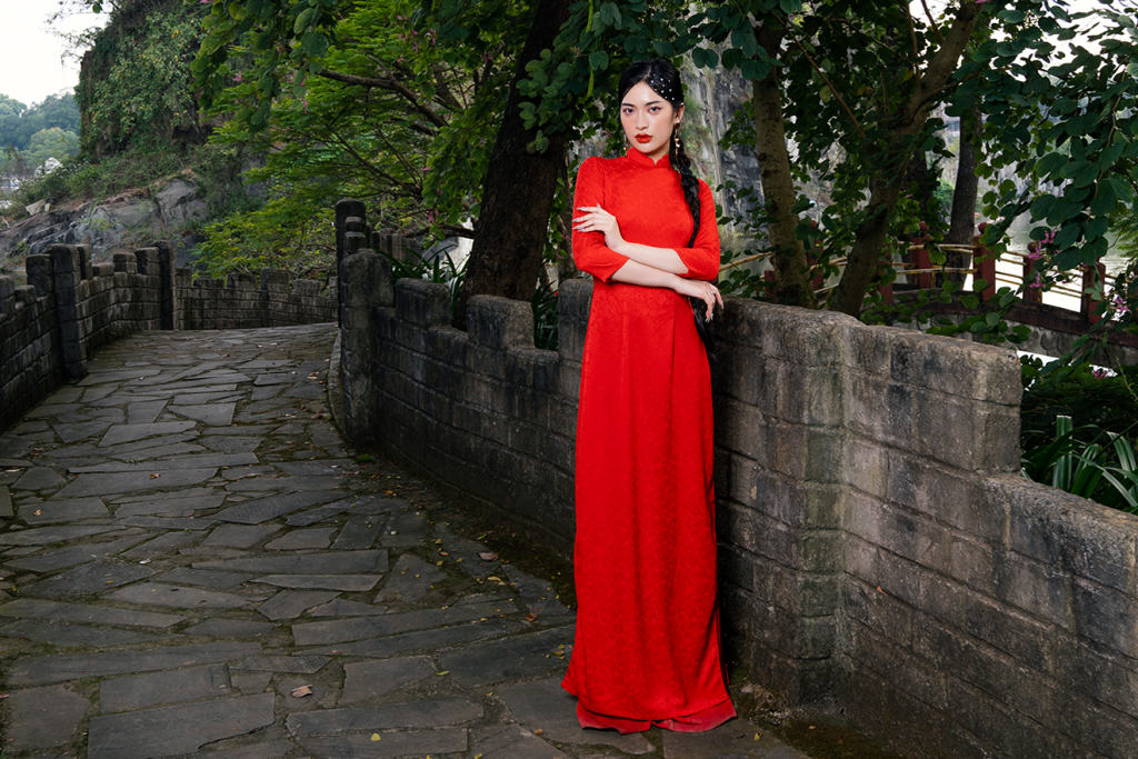 Vải gấm phúc khang