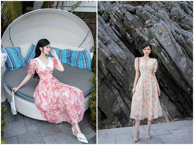 đầm maxi dự tiệc