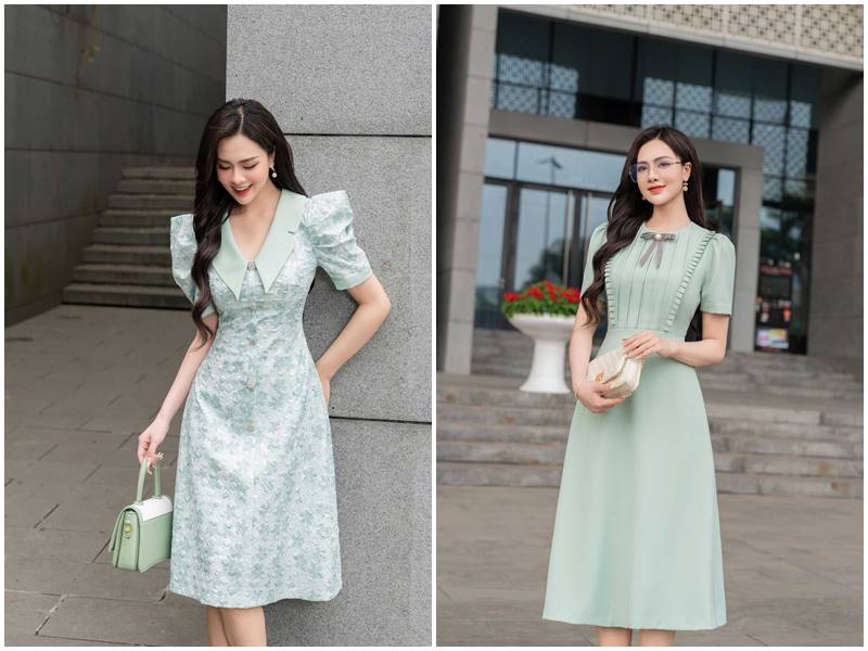 đầm váy dự tiệc đơn giản 3