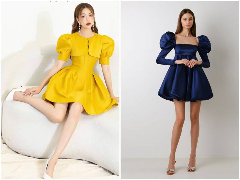 váy dự tiệc đơn giản cho người 30