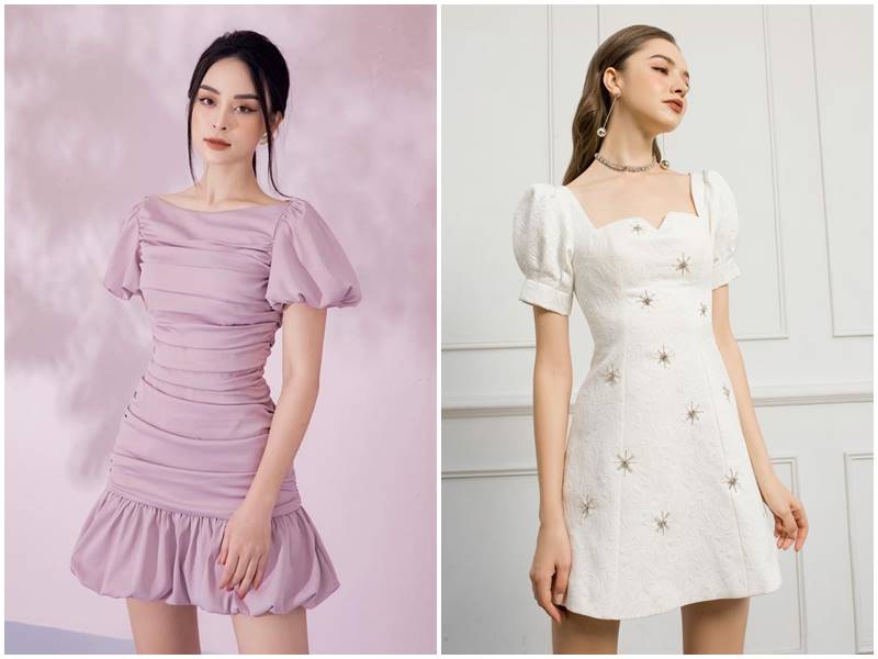 váy dự tiệc dễ thương