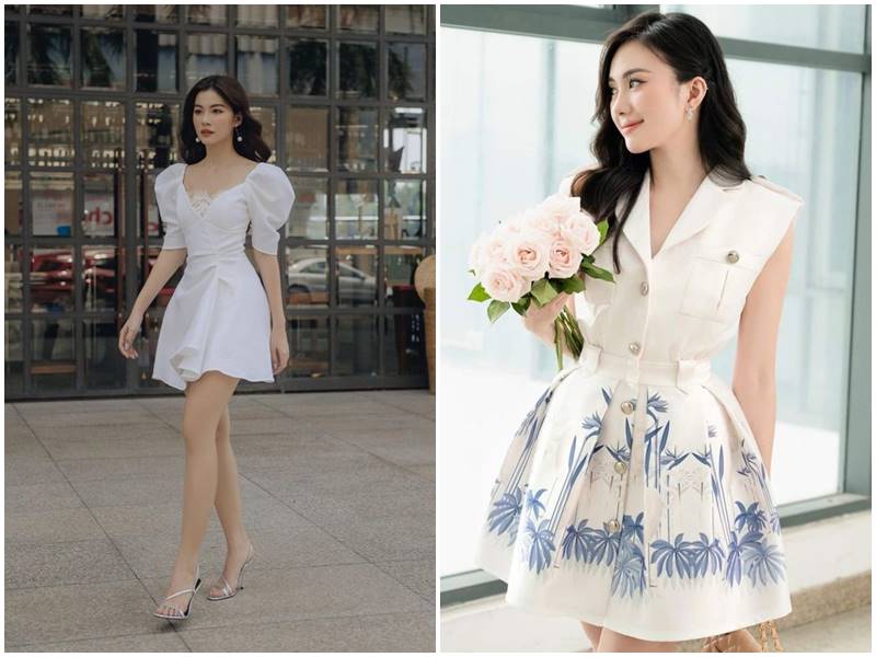 váy dự tiệc 1m50 đơn giản