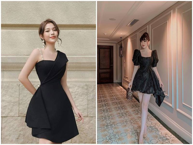 đầm váy dự tiệc đơn giản 5