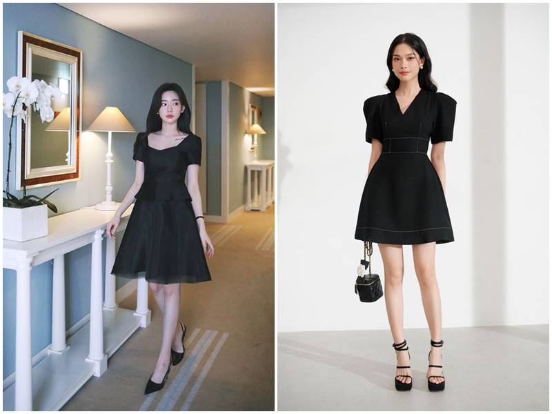 đầm váy dự tiệc đơn giản 6