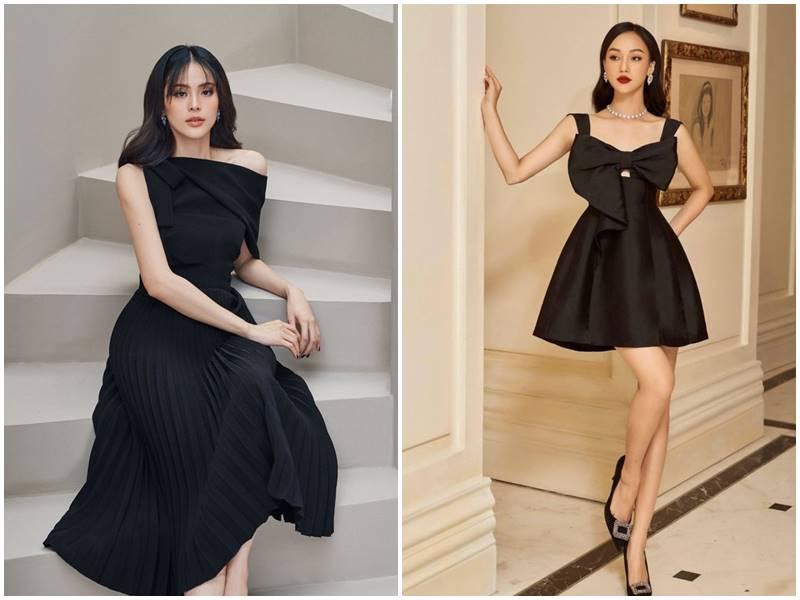 đầm váy dự tiệc đơn giản 7