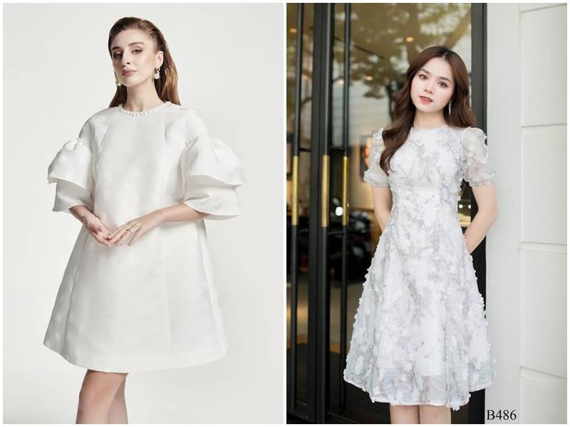 đầm váy dự tiệc đơn giản 8