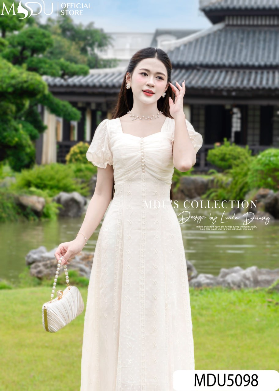 Váy Dự Tiệc Mùa Thu - Ấm Áp & Dịu Dàng