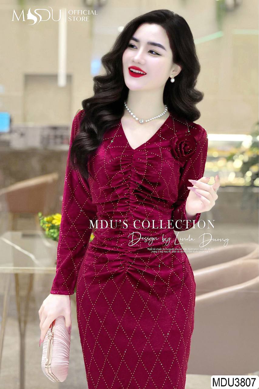 vay du tiec mua dong Mdu Fashion