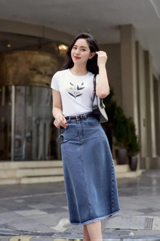 Bí kíp chọn chân váy cho người béo giúp nàng tự tin tỏa sáng