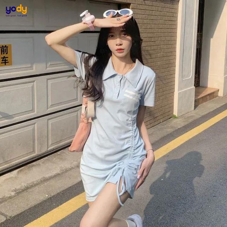 Váy Polo dáng dài